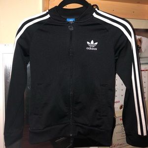 Adidas zip up track sweater